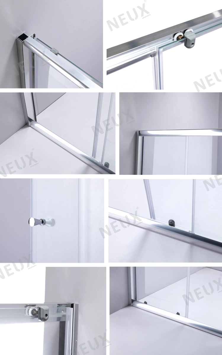 Cheap Price Aluminium Profile Bathroom Glass Sliding Shower Door (SL-90/100/110/120)