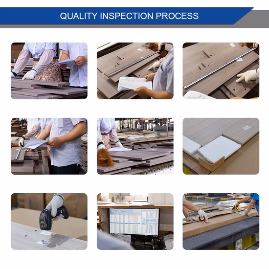 Mobile design Foshan MDF laminato grigio lucido moderno economico modulare abbattere piccolo PVC a forma di L bianco shaker mobile mobile da cucina intelligente italiano personalizzato