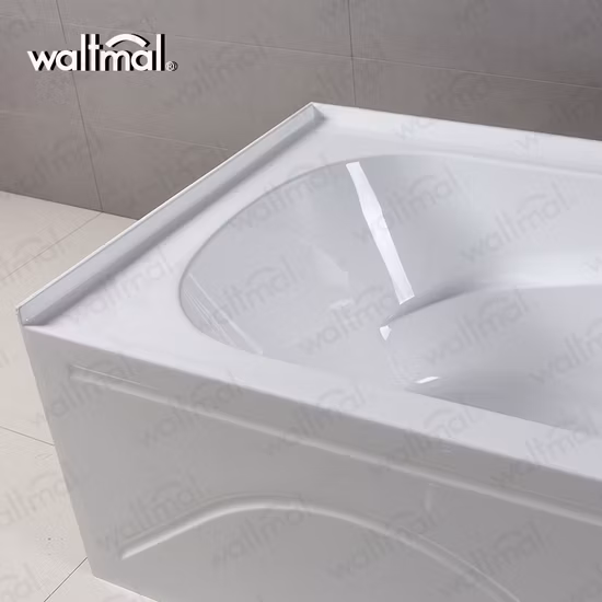 Vasca da bagno di vendita calda approvata da UPC con grembiule, vasca in ABS o acrilico