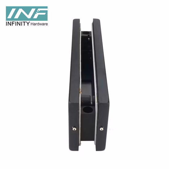 Produttore cinese, commercio all'ingrosso, accessori da bagno personalizzati, porta in vetro inferiore e superiore, centro angolare, raccordo patch hardware in acciaio inossidabile